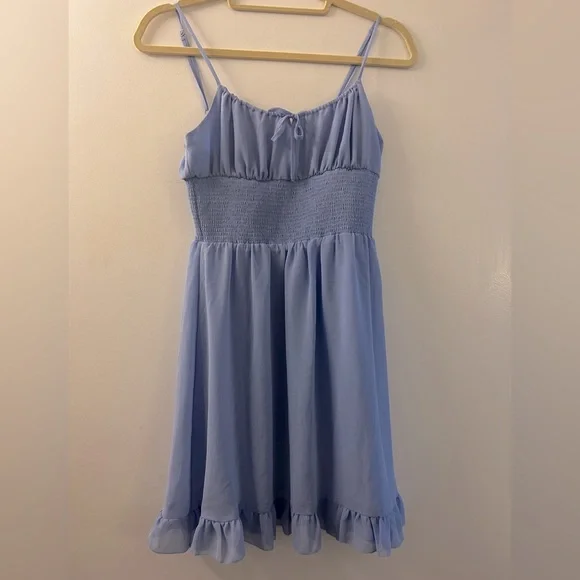 NWT ARITZIA Wilfred Genoa Mini Dress - Iris - Picture 3 of 7